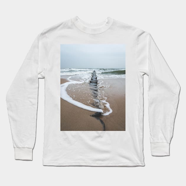 High tide Long Sleeve T-Shirt by Kosach